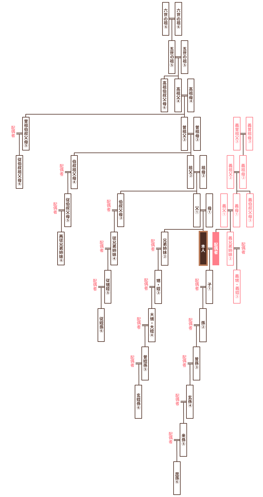 親族の図解